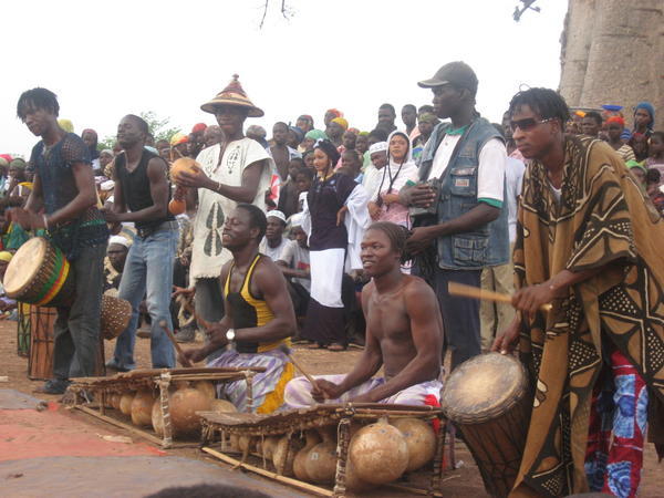 Drummers from Burkina Faso