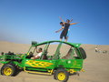 Dune buggie and sand boarding