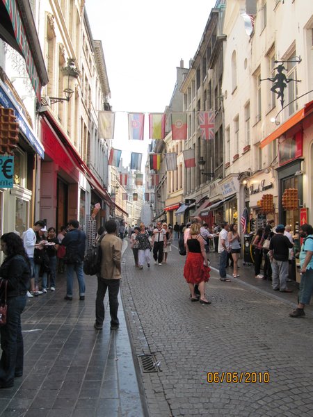 Brussels alley