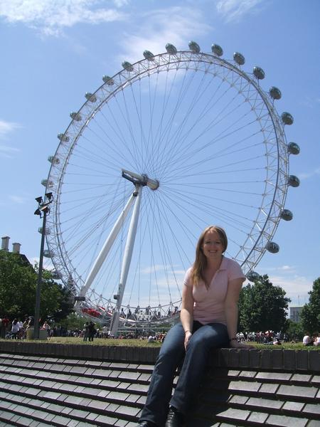 Another poser at the London Eye