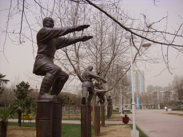 Shaolin statues 2