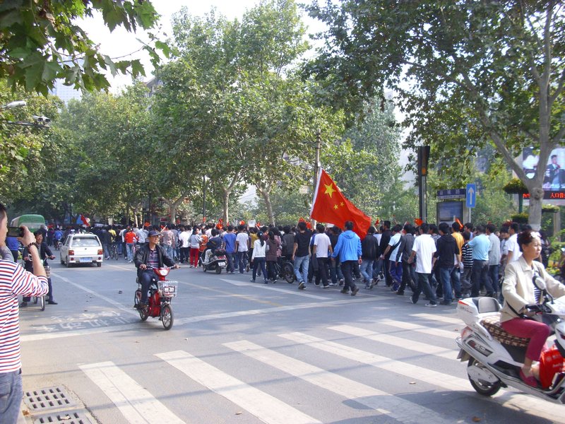 City centre, demonstration, mosque, zhengzhou 16-10-10 (28)