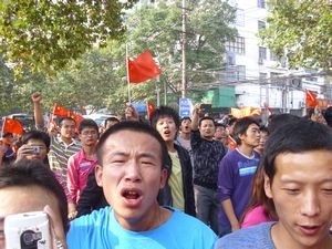 City centre, demonstration, mosque, zhengzhou 16-10-10 (25)