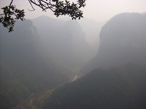 looking down on Dehang (1)