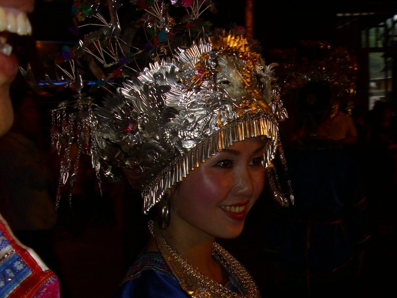 Traditional Dong Headress