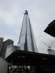 New Shard building at London Bridge