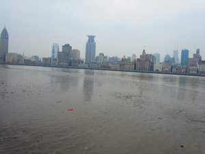 Views across the river to the bund (1)