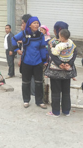 Minority costume in Yuanyang
