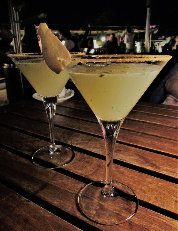 The mezcal cocktails