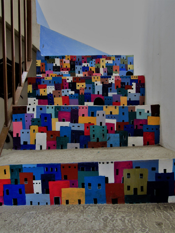 Step art, Hostel seis, Guanajuato