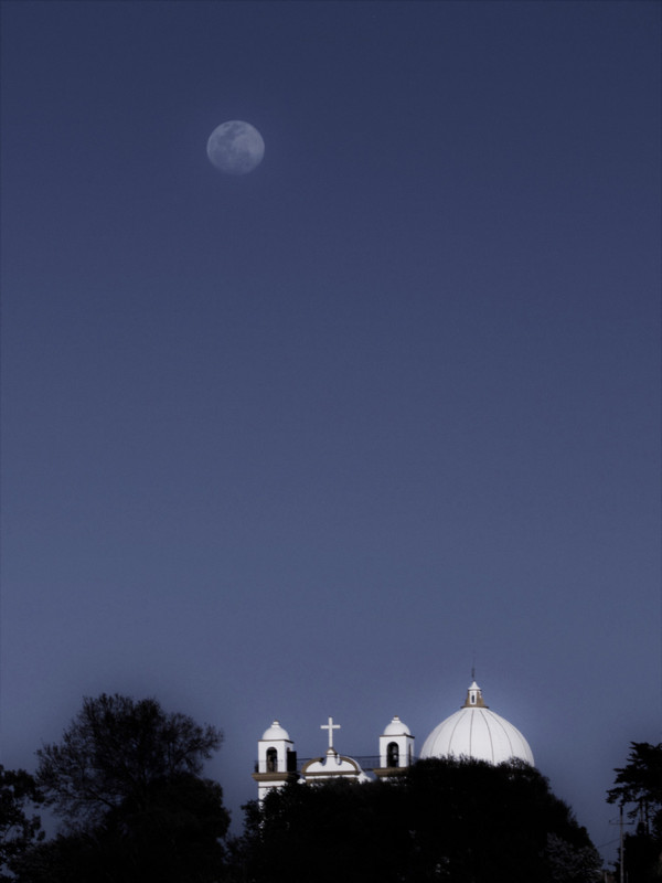 Moon over San Christobal