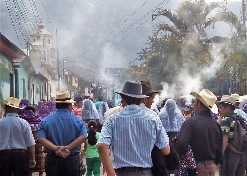 Semana Santa procession, San Juan