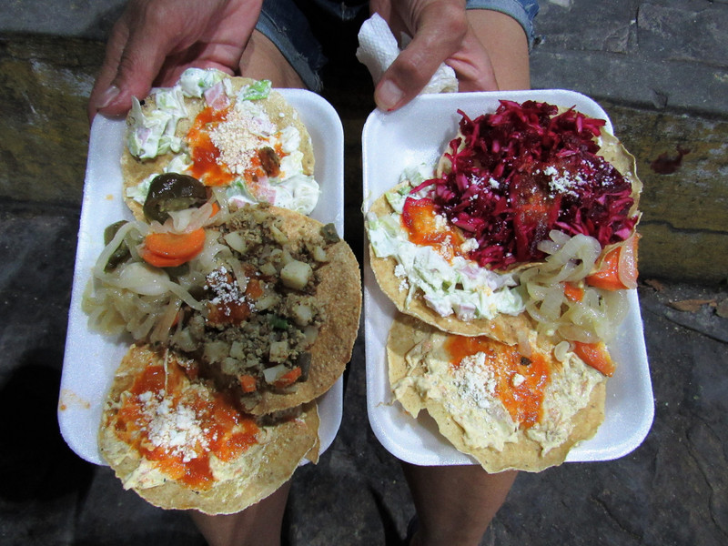 Street food, Flores