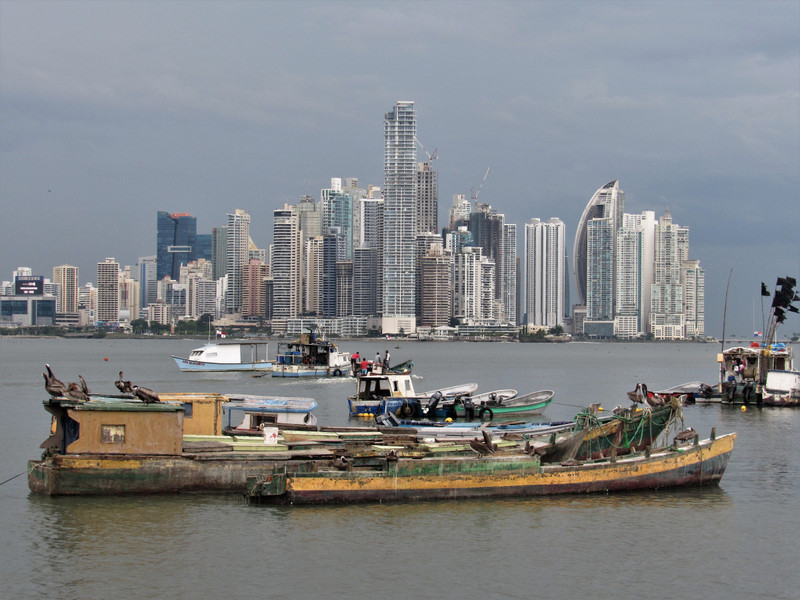 Panama city harbour