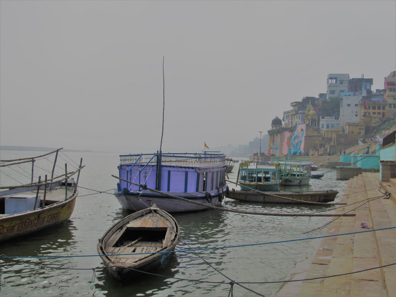  Looking upstream, Varanasi