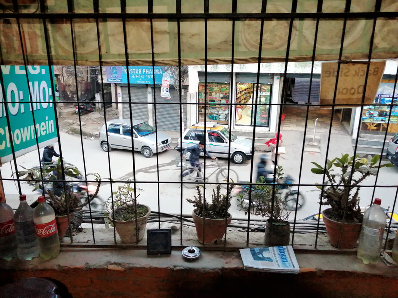 View from eatery, Kathmandu