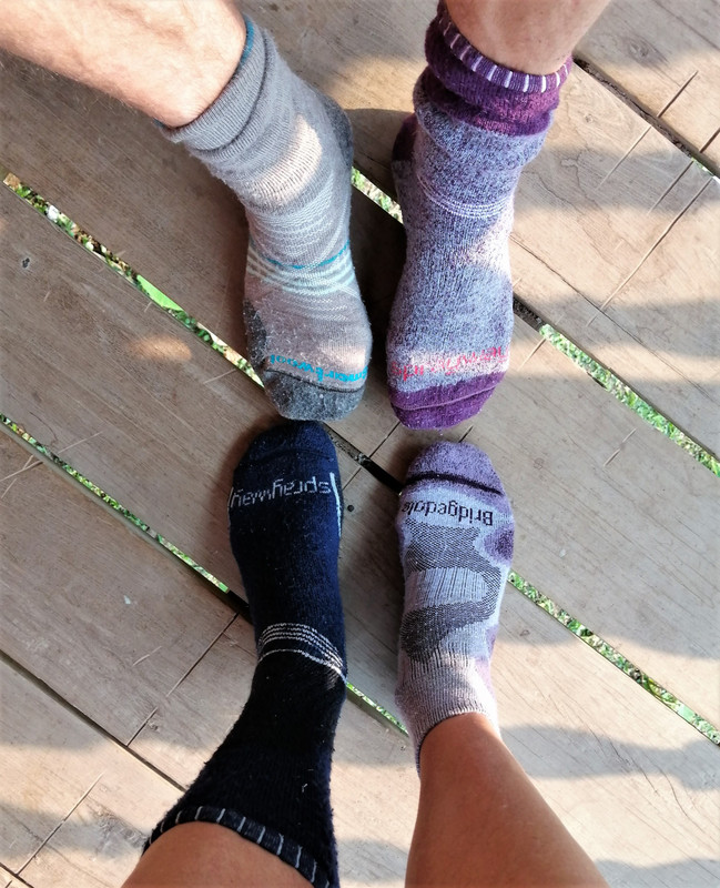 Odd socks for Downs syndrome awareness day