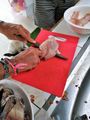 Filleting lessons care of Uruguayan chef Martin