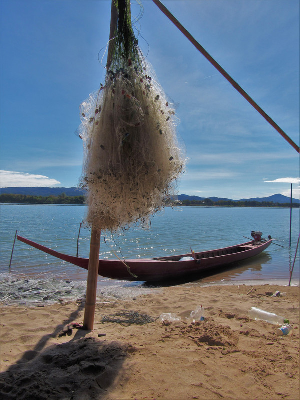 On the edge of the Mekong