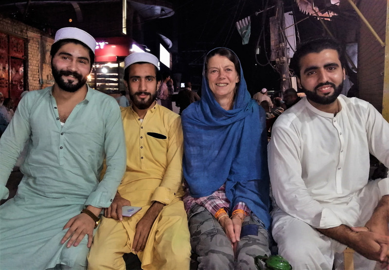 Tea and chatting in Peshawar