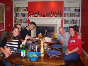Last Thanksgiving: Swiss, Germans and Brits