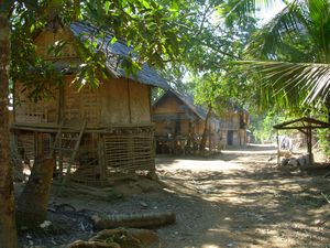 Village near Muang Ngoi Nua
