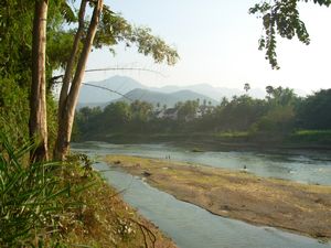 View from land for sale, Luang Prabang