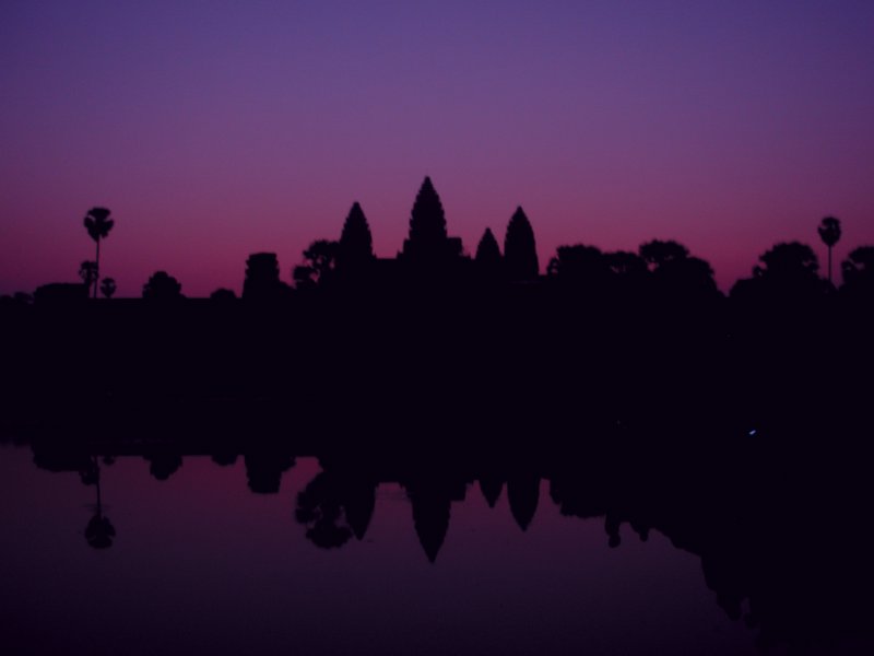 Dawn at Angkor Wat
