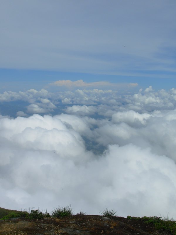 Summit view, Mt Sinabung