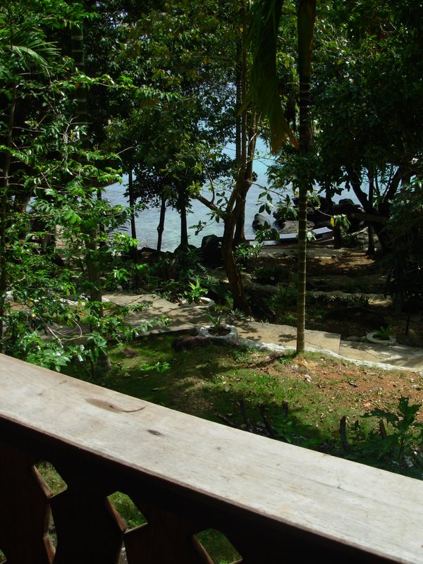 View from balcony, Pulau Weh