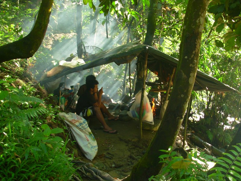Jungle kitchen, Bukit Lawang