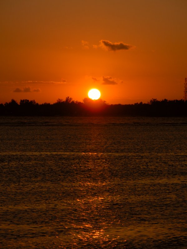 Sunset over Gili Meno