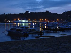 Padangbai harbour