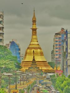 Sule Paya stupa, Yangon town centre
