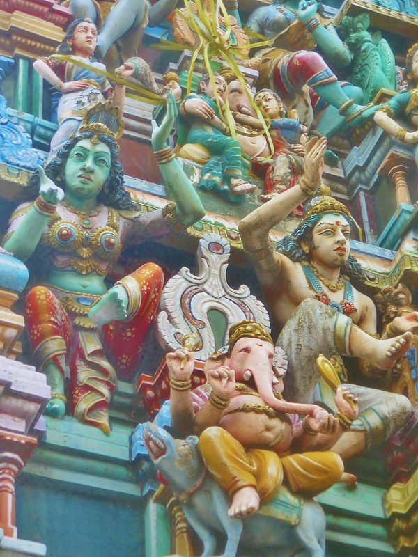 Hindu temple detail