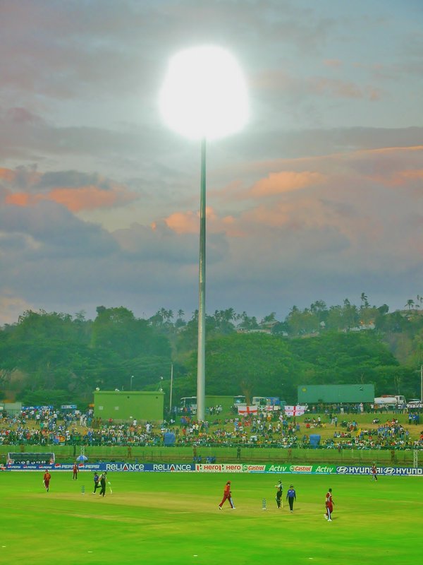 Palakelle stadium, Kandy. NZ vs. Windies