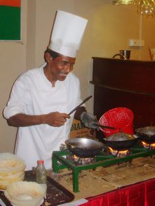 Hopper-chef, YMCA Colombo