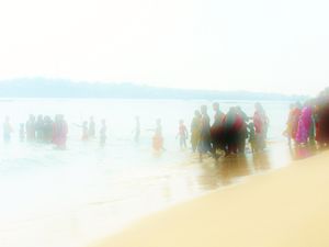 Hindu water ceremony