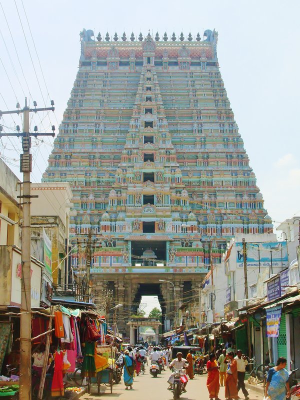 South gate of Sri Ranganthaswarmy temple, Trichy, TN.