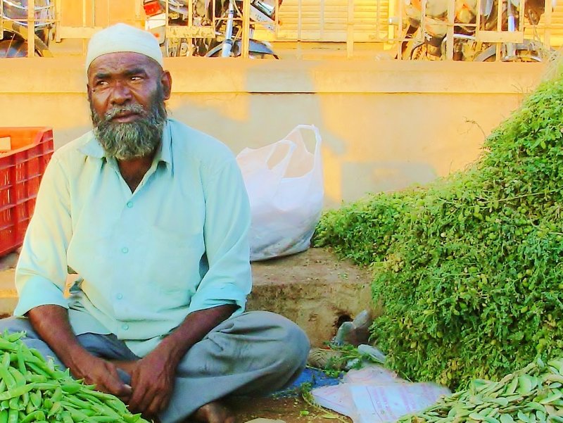 Vegetable seller, Bidar