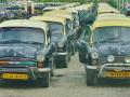 Taxis outside Chennai airport