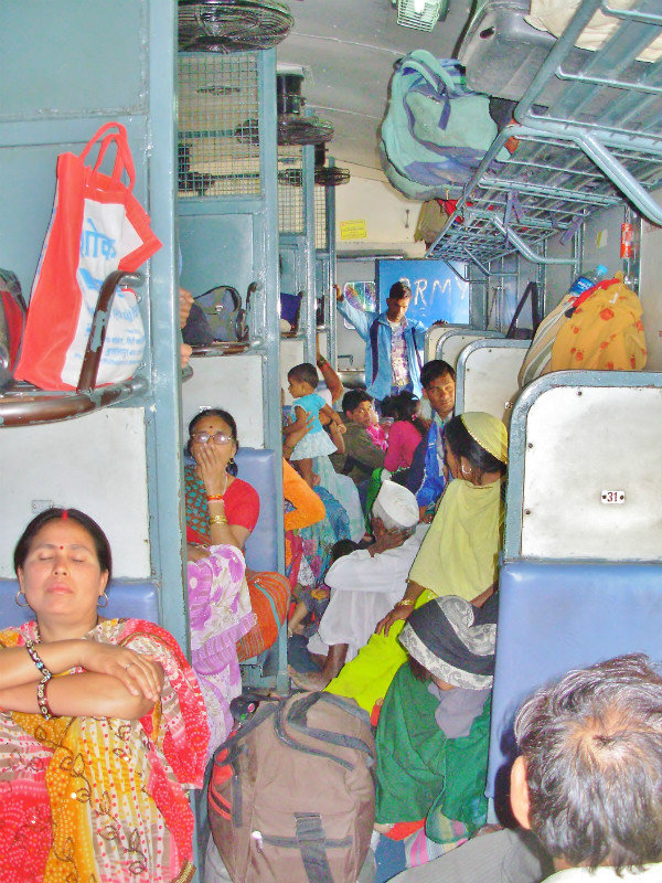 Typical India train