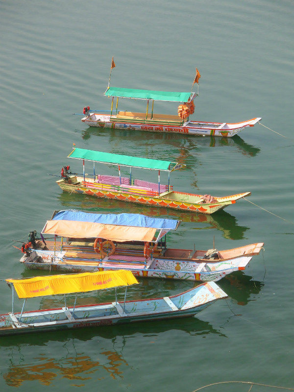 Boats on the Narmada