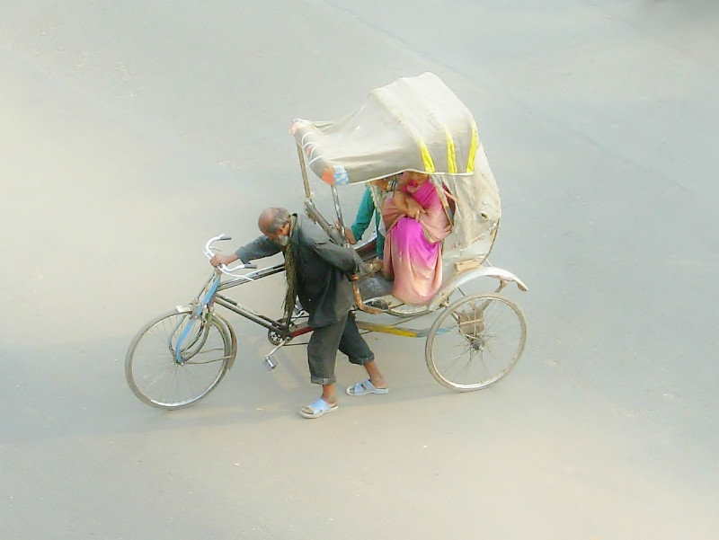 Nagpur cycle rickshaw