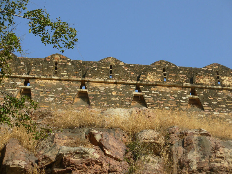 Fort ramparts, Chittaurgarh