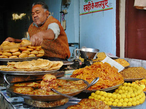 Pushkar sweet vendor