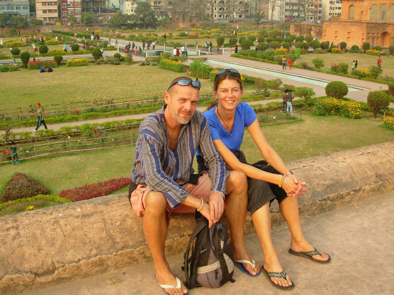 Us at Lalbagh Fort, Dhaka