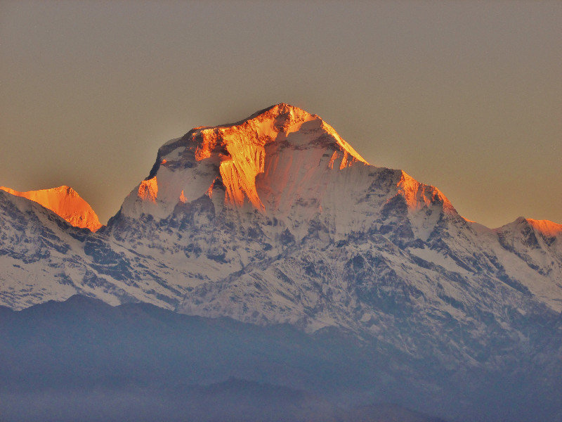 Annapurna I at dawn
