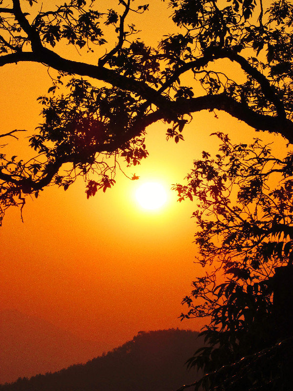 Sunset from Bandipur