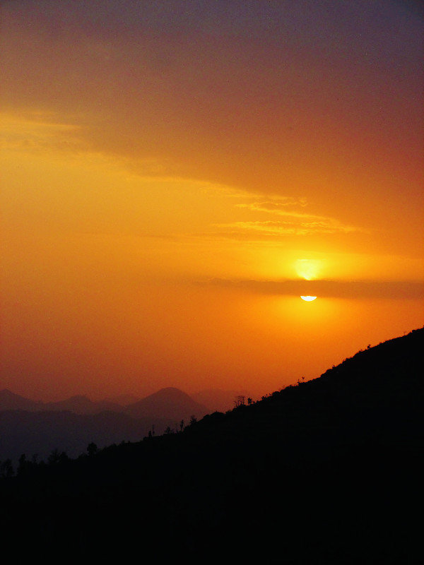 Sunset at Bandipur